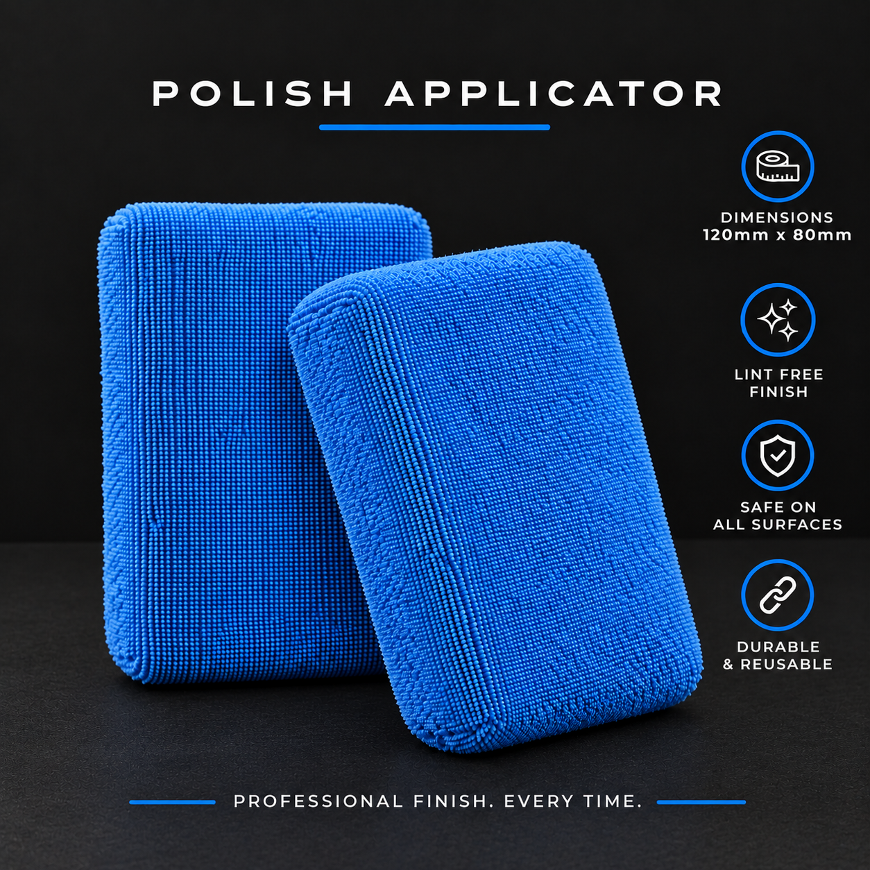 DDS Premium Polish Applicator Pads 2 Pack